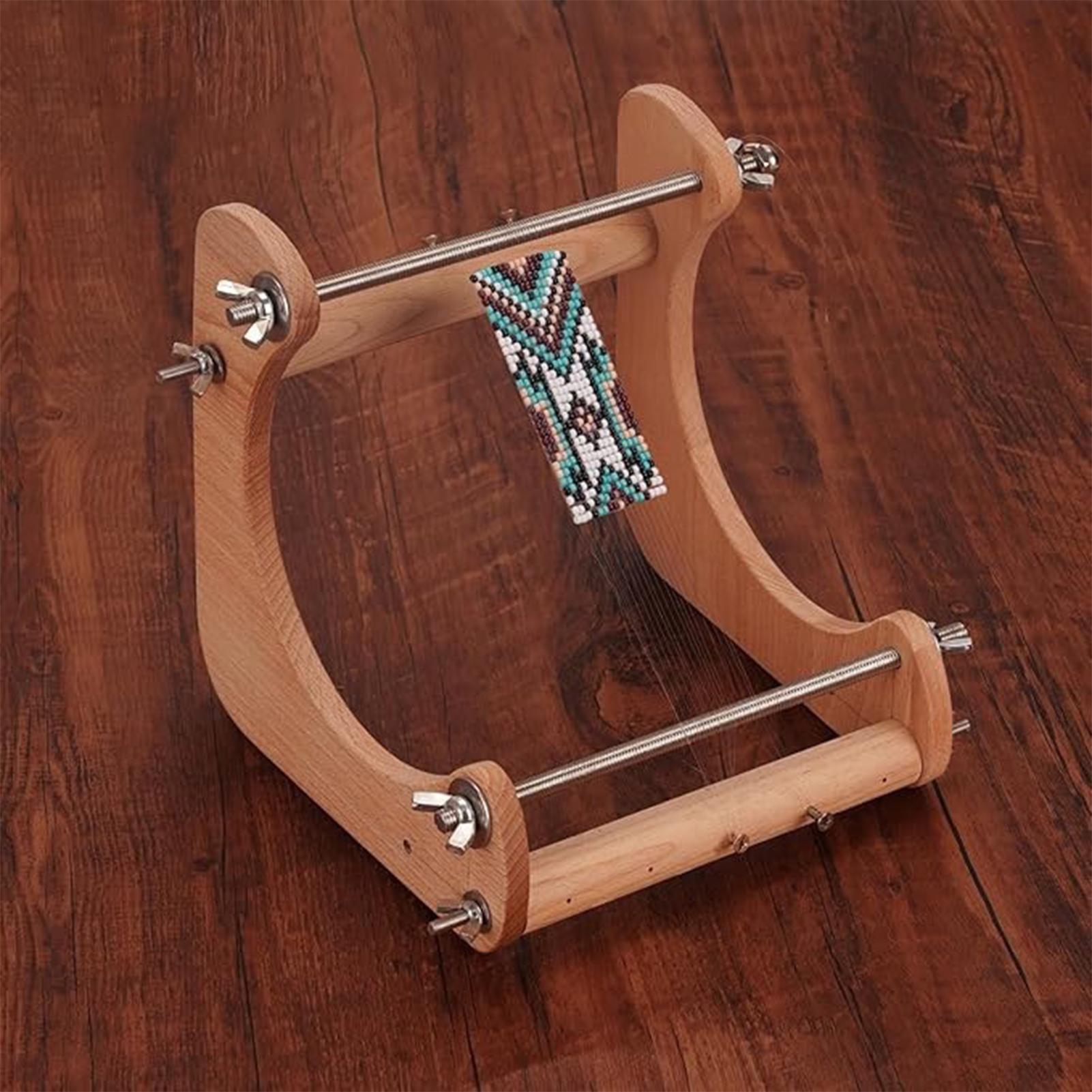 Wood Beading Loom Adjustable V - огляд і ціна Jewelry Making Machines