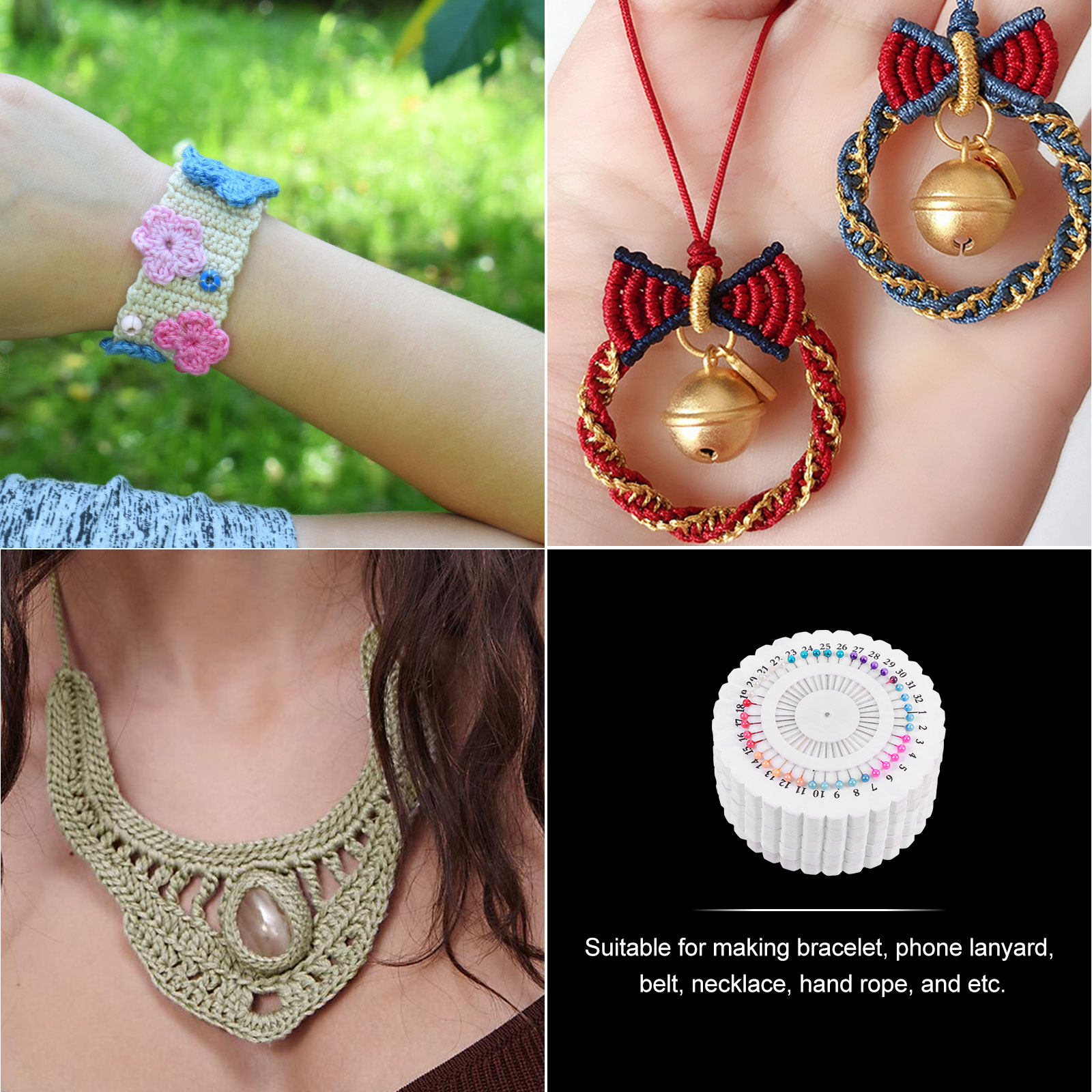 1Set Premium Kumihimo Disk Bra - огляд і ціна Jewelry Making Board