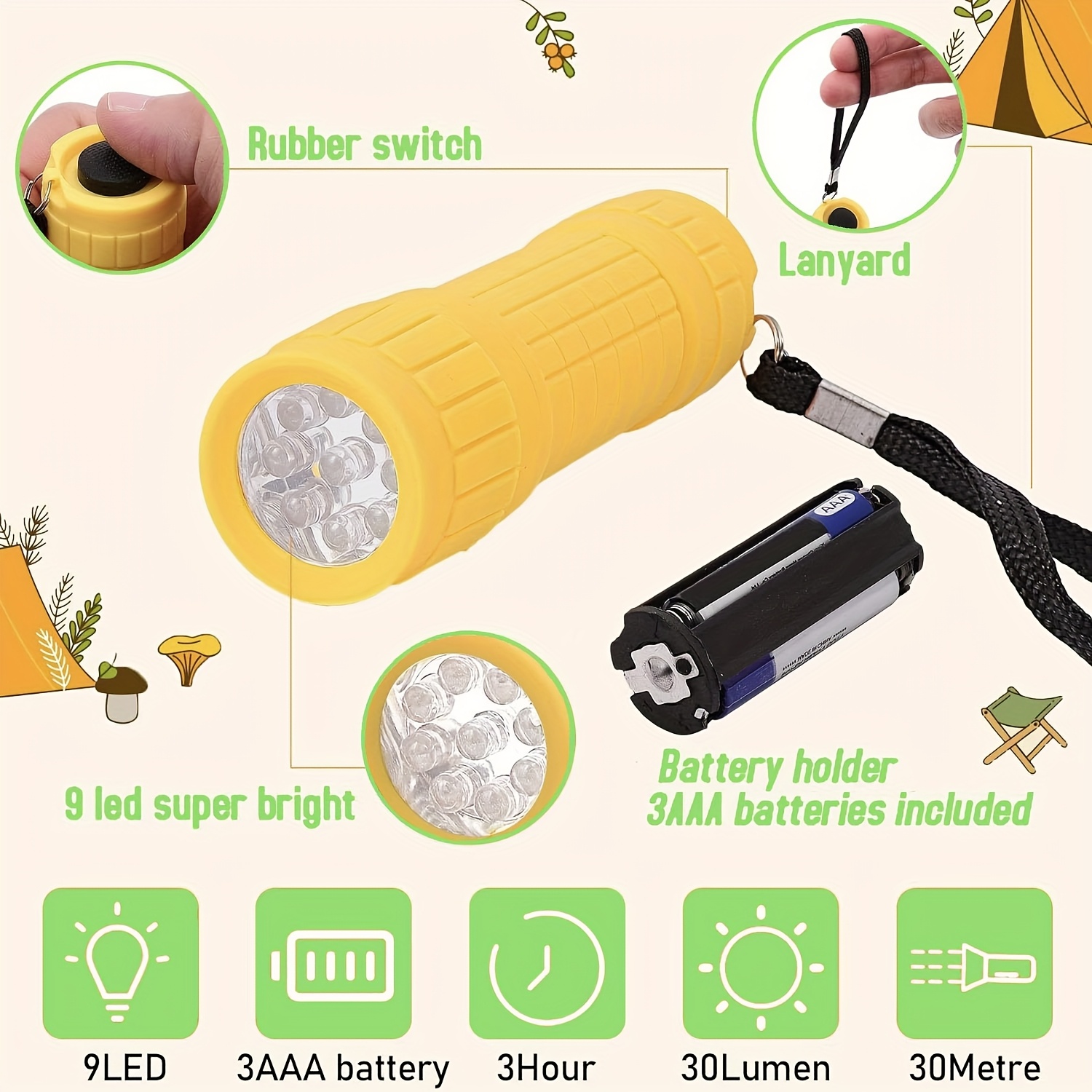 Mini Portable Flashlight 9XPE  - огляд і ціна Jewelry Making Torch