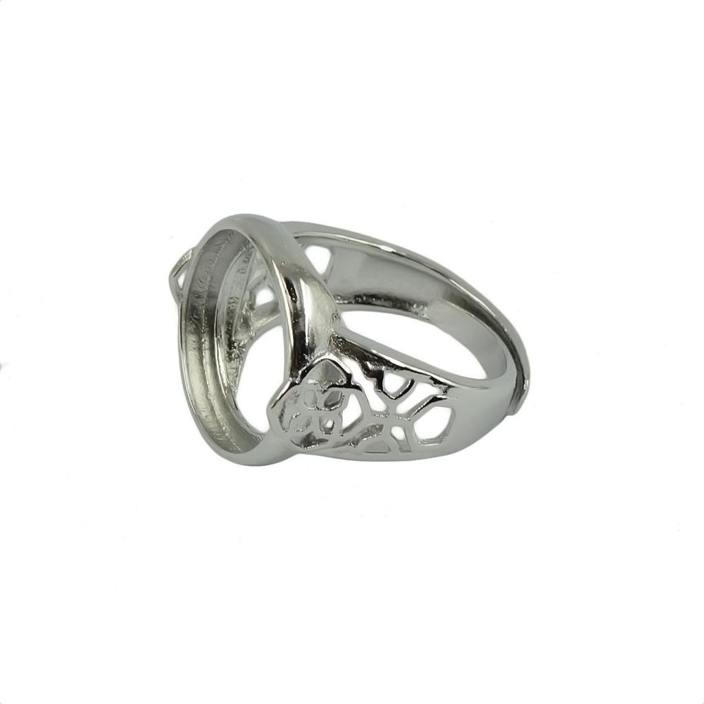 Silver Brass Adjustable Ring B - огляд і ціна Jewelry Making At Home