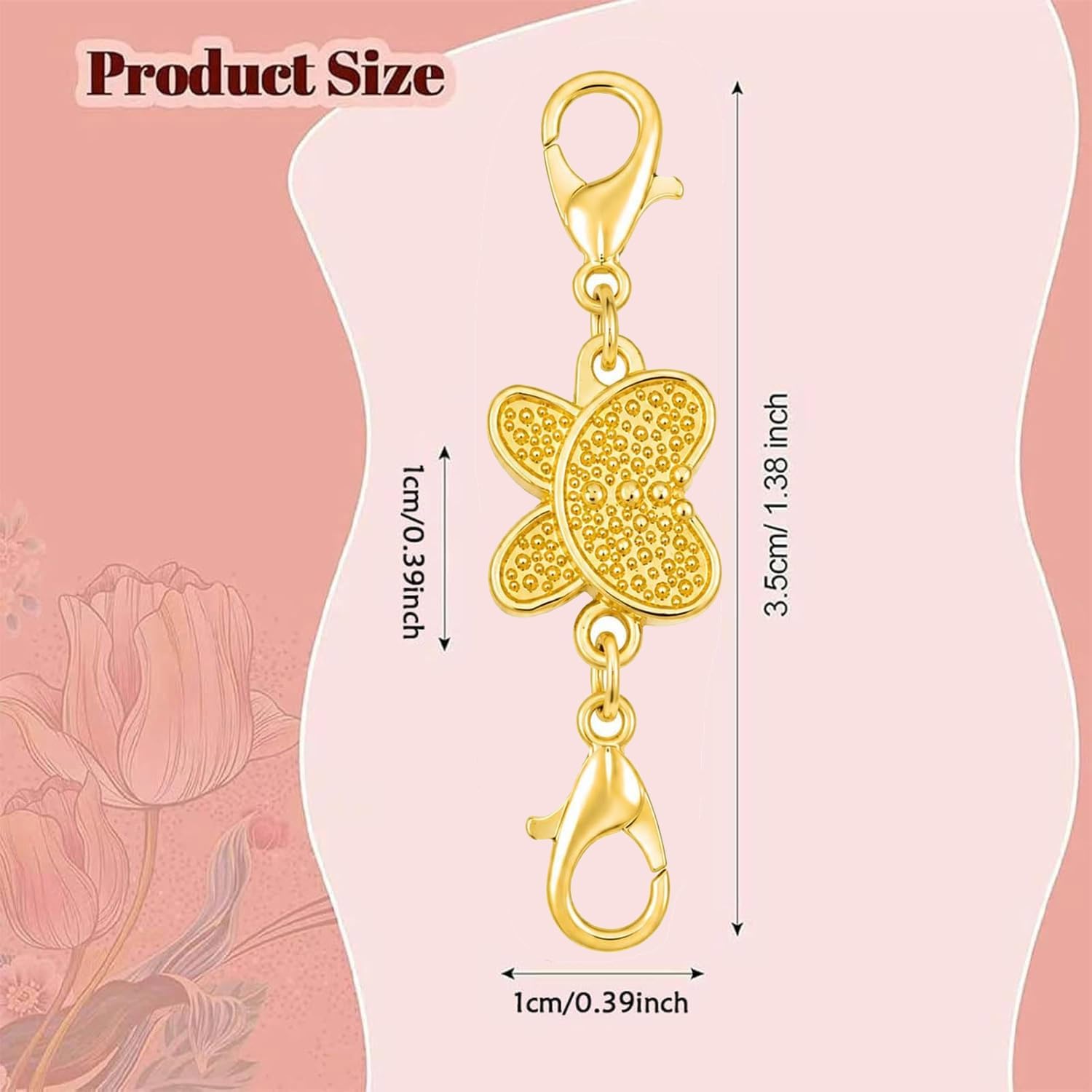 Butterfly Magnetic Necklace Cl - огляд і ціна Lobster Clasp Silver